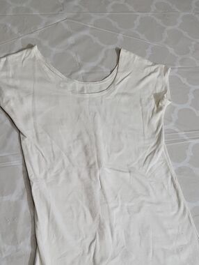 Classic White Women's Scoop Neck Tee